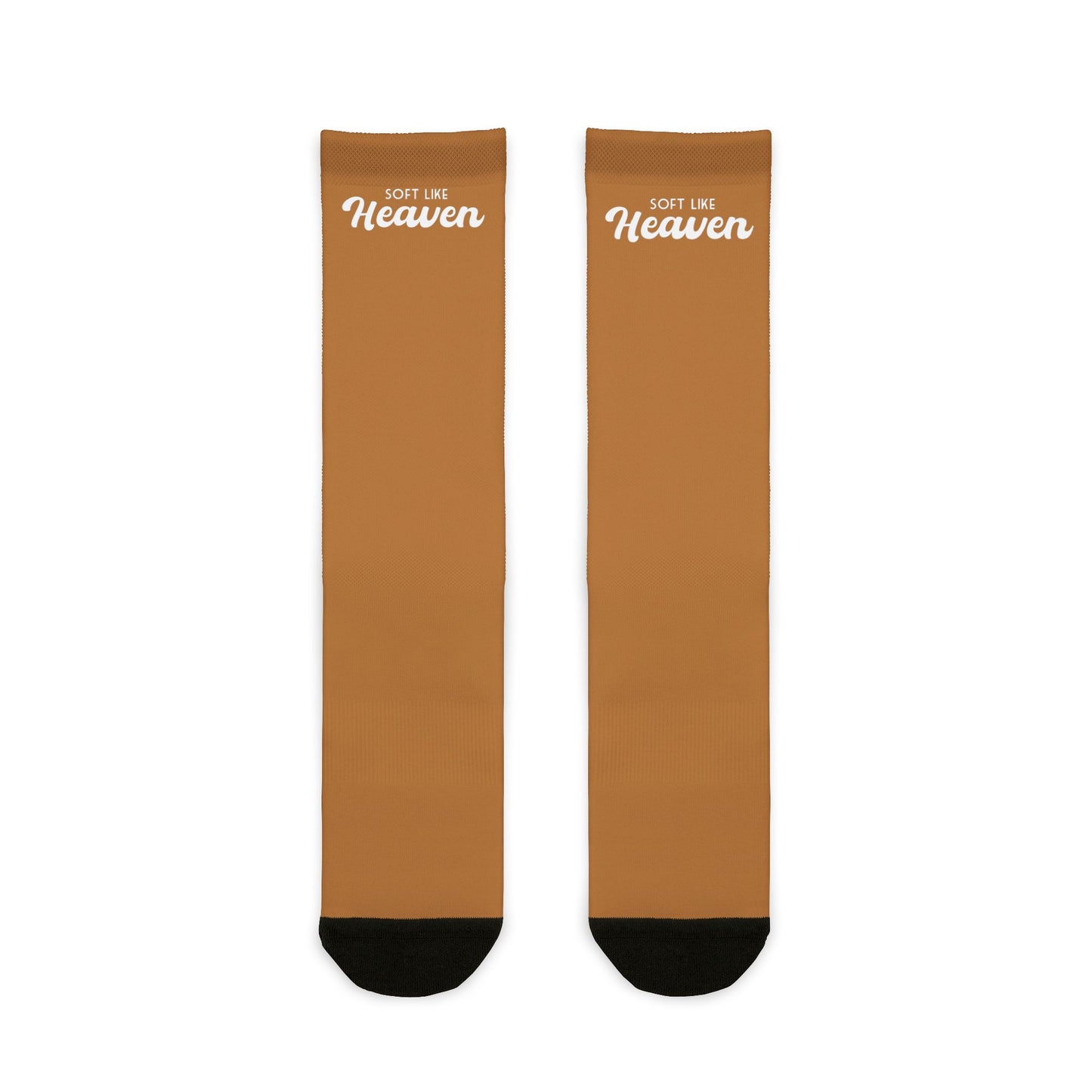 SLH 'Clouded' Crew Socks | light brown