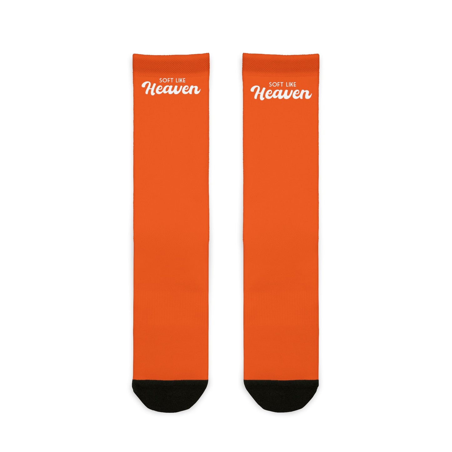 SLH 'Clouded' Crew Socks | orange